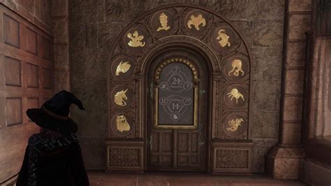 hogwarts legacy charms door puzzle|How to complete the Charms Classroom door puzzle。